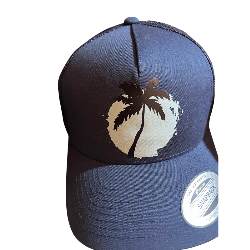 Black Tree Caribbean Vibe Flexfit 110 Trucker Hat